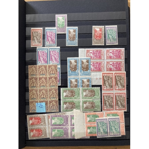 312 - STAMPS FRANCE Mostly mint collection in two stockbooks and on stock pages with many useful sets, sin... 