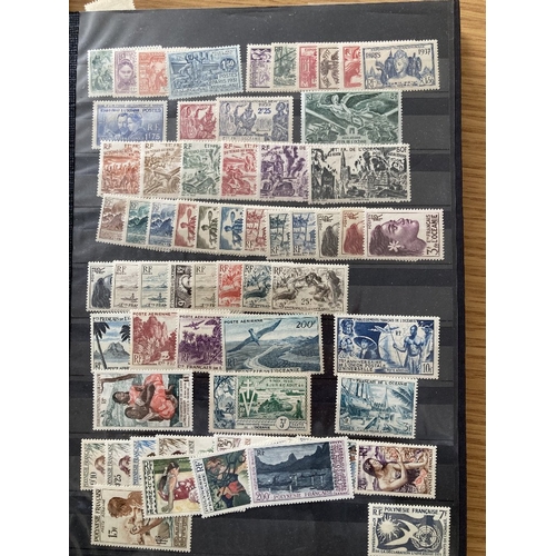 312 - STAMPS FRANCE Mostly mint collection in two stockbooks and on stock pages with many useful sets, sin... 