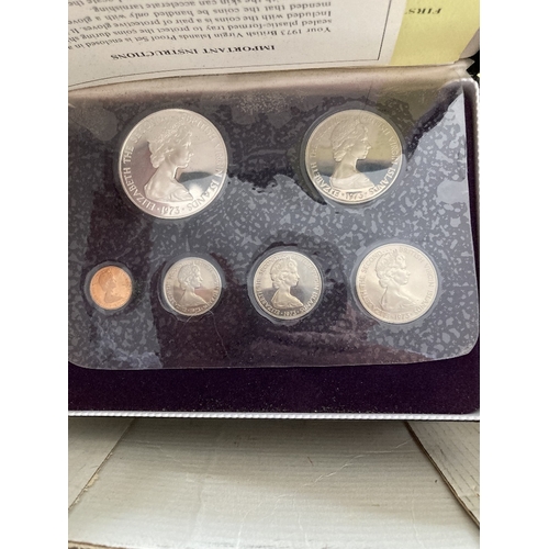 501 - COINS Small box of coins and medalions including some proof coins, being sold on behalf of 