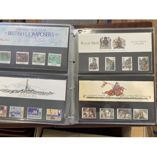 186 - STAMPS GREAT BRITAIN Presentation packs in eight albums 1970's to mid 2000's plus a few booklets