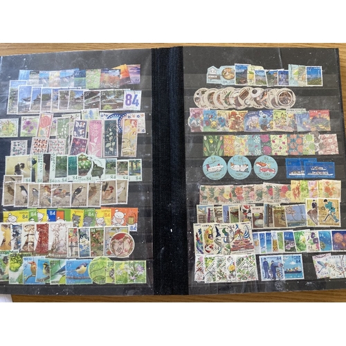 378 - STAMPS JAPAN Stockbook of used modern issues 2014-2023, little or no duplication (100's)