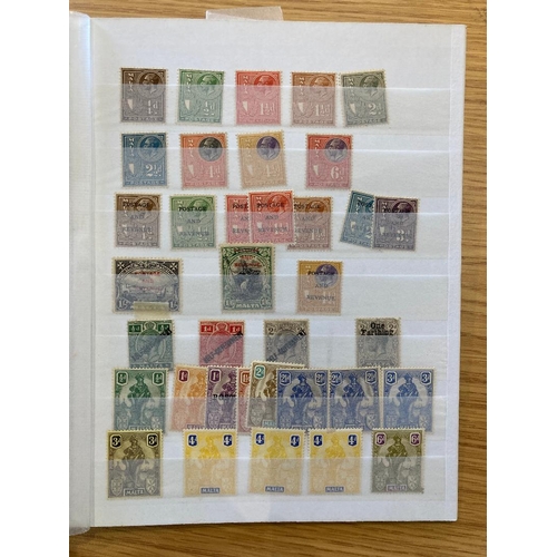 410 - STAMPS MALTA , Small stockbook with mint early Malta