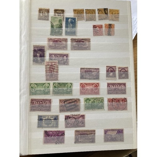 45 - STAMPS Mixed glory box of stockbooks and albums including Great Britain