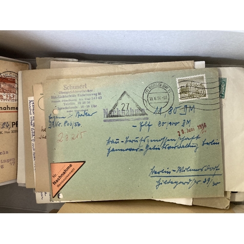 138 - STAMPS POSTAL HISTORY GERMANY, West Berlin, a batch of over 100 covers or cards with Registered item... 