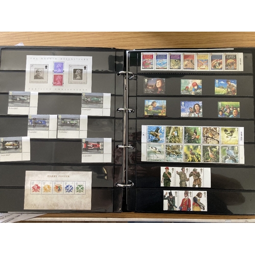 182 - STAMPS GREAT BRITAIN Six albums of mint to 2018 including minisheets and Olympics, appears to be com... 