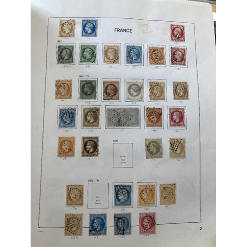 303 - STAMPS FRANCE . A used collection in five Davo printed albums for issues up to 2018. Includes a usef... 