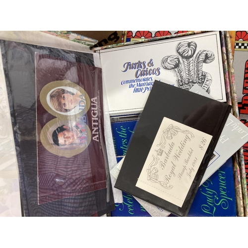 41 - STAMPS Box with mixed stamps and covers including Royalty sets