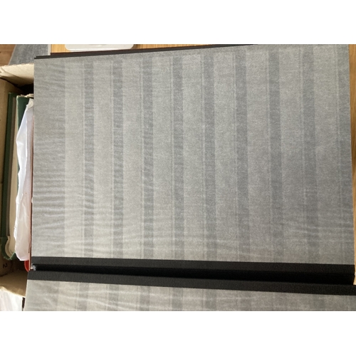 50 - STAMPS Mixed box of World albums and stockbooks including some reasonable early GB