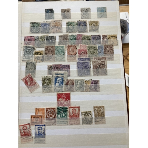 68 - STAMPS Mixed box of nine albums including Vatican, Bulgaria, Germany, Belgium, Australia etc