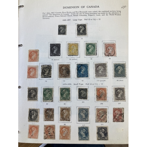 279 - STAMPS CANADA Album of early to modern mint and used with some better stamps noted high Cat Val