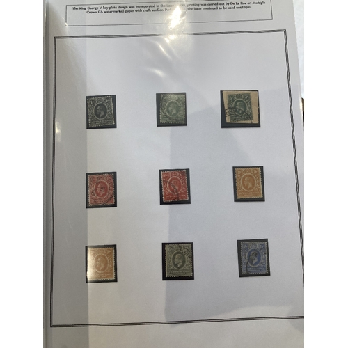 13 - STAMPS BRITISH AFRICA, a mint & used collection of British East Africa & Nigeria, housed in four bin... 