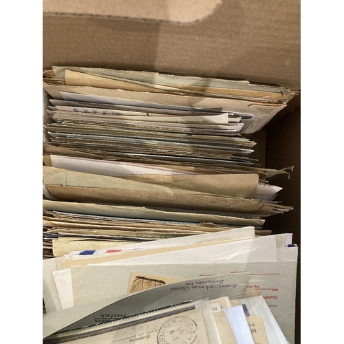 131 - STAMPS POSTAL HISTORY GERMANY, box full with approx 3000 covers, cards, postal stationery, useful in... 