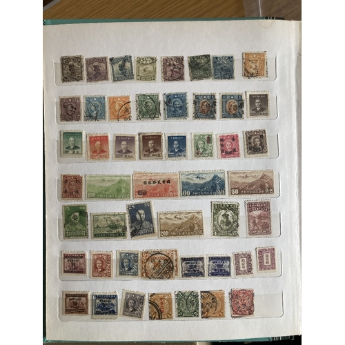 283 - STAMPS CHINA , An accumulation in a box with mint & used & few covers, with various issues with plen... 