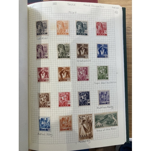 317 - STAMPS GERMANY Box with a stockbook & three small albums including a useful range of issues with a f... 