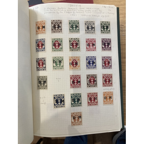 317 - STAMPS GERMANY Box with a stockbook & three small albums including a useful range of issues with a f... 