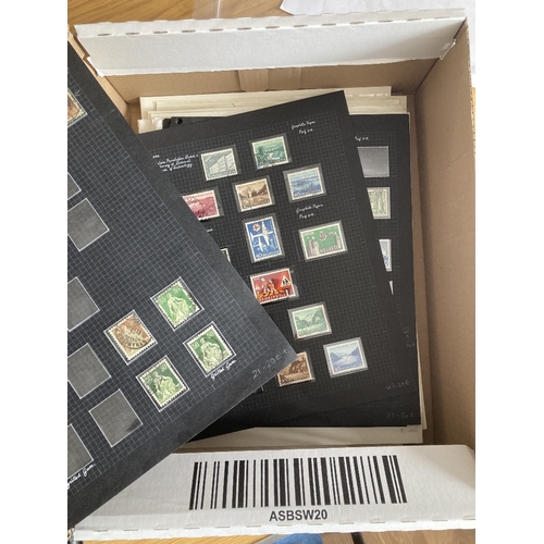 452 - STAMPS SWITZERLAND An accumulation of mint & used issues on 50+ album pages with many useful sets an... 