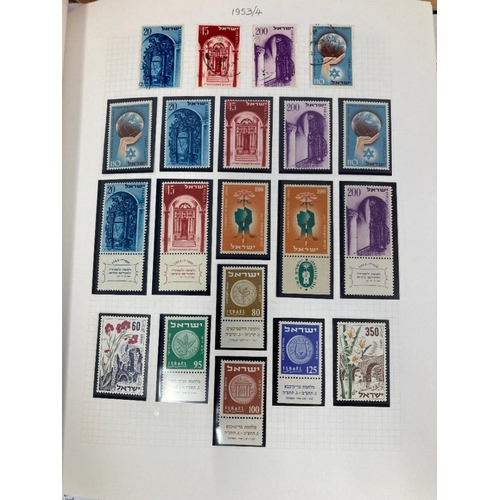 369 - STAMPS ISRAEL Two albums and a stockbook mint and used 1952 to 1996