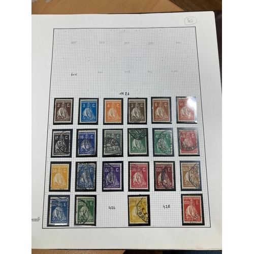 436 - STAMPS PORTUGAL 1895 to 1971 used collection in album, sparse but base for expansion together with a... 