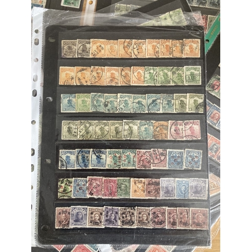 285 - STAMPS CHINA . Small accumulation of mainly early issues on stock pages and cards, plus couple of sm... 