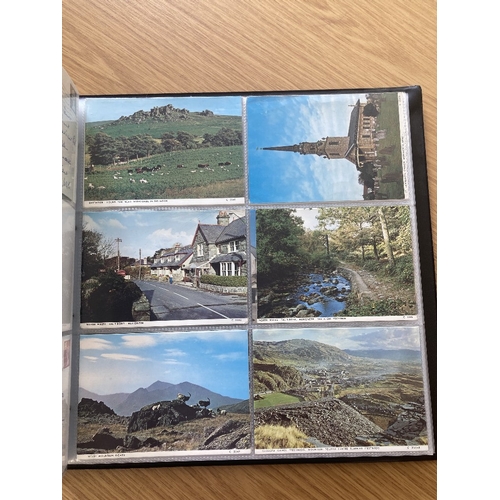 102 - POSTCARDS Large album of Judges cards approx 250 cards various scenes (heavy album)