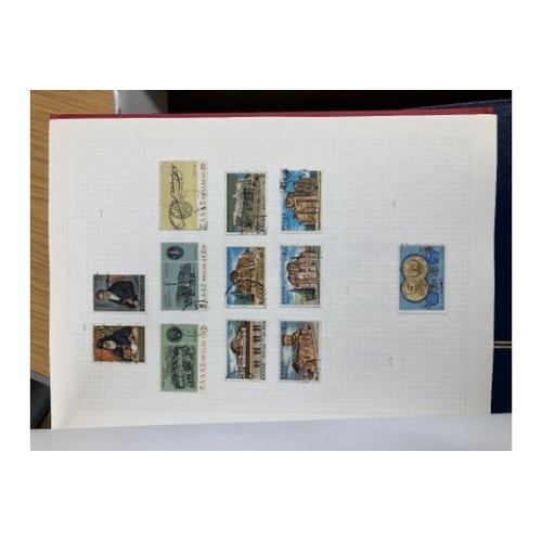 338 - STAMPS GREECE Collection on pages and in stock books early to modern