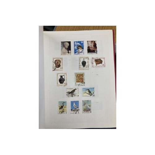 338 - STAMPS GREECE Collection on pages and in stock books early to modern