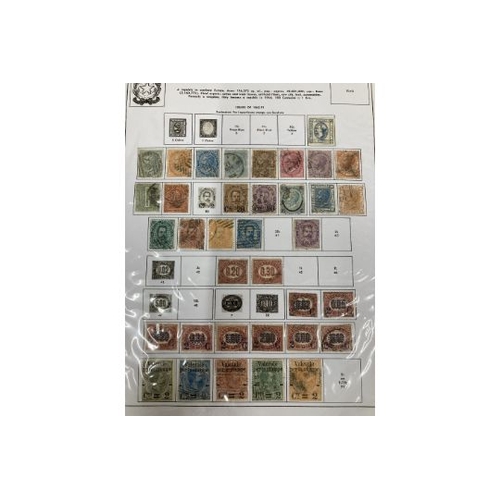 370 - STAMPS ITALY Used collection 1862-1976 in loose leaf album on pages