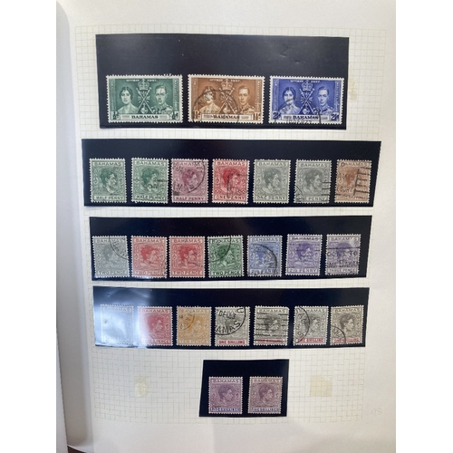 1 - STAMPS British Commonwealth used collection in three albums, starting with Aden Dhows, extensive ran... 