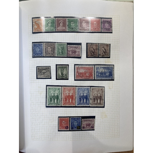 1 - STAMPS British Commonwealth used collection in three albums, starting with Aden Dhows, extensive ran... 