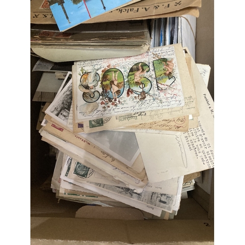 131 - STAMPS POSTAL HISTORY GERMANY, box full with approx 3000 covers, cards, postal stationery, useful in... 