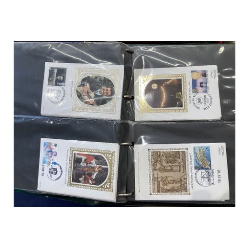 231 - STAMPS FIRST DAY COVERS Six albums of covers including Benham silks