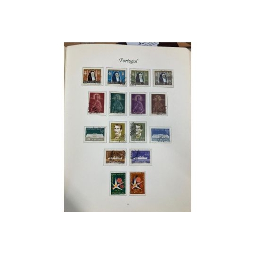 180 - STAMPS PORTUGAL 1895 to 1971 used collection in album, sparse but base for expansion together with a... 