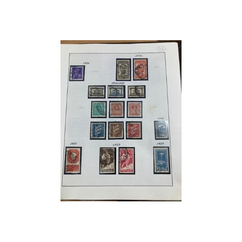 180 - STAMPS PORTUGAL 1895 to 1971 used collection in album, sparse but base for expansion together with a... 