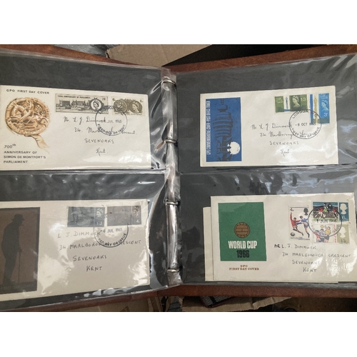 172 - STAMPS GREAT BRITAIN Box of FDC's and general GB including presentation packs and mint postage