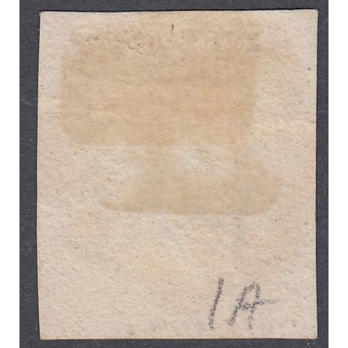 238 - STAMPS PENNY BLACK Plate 1a (AI) three large margins one close cancelled by central MX