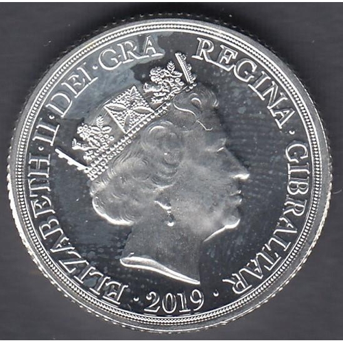 586 - COINS Tokelau 1981 Silver crown, Gibraltar 2019 Silver Sovereign and IOM 50p