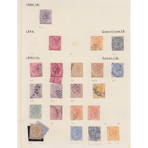 18 - STAMPS BRITISH COMMONWEALTH mint and used on album pages, better stamps noted, viewing recommended w... 