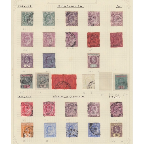 18 - STAMPS BRITISH COMMONWEALTH mint and used on album pages, better stamps noted, viewing recommended w... 