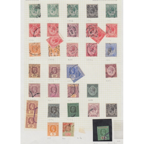 18 - STAMPS BRITISH COMMONWEALTH mint and used on album pages, better stamps noted, viewing recommended w... 