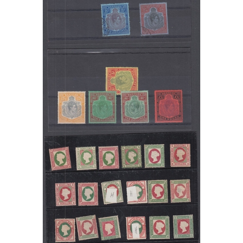 72 - STAMPS BRITISH COMMONWEALTH Small accumulation of mint and used including early Ceylon and Bermuda K... 