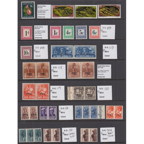 12 - STAMPS British Africa mounted mint unmounted mint GVI to early QEII STC £1,075