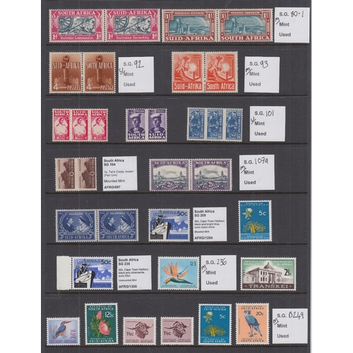 12 - STAMPS British Africa mounted mint unmounted mint GVI to early QEII STC £1,075