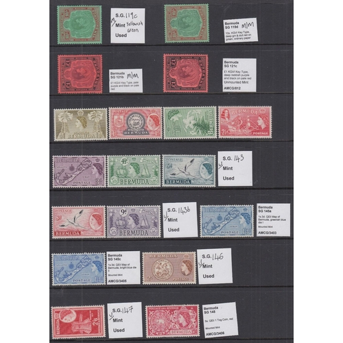 25 - STAMPS GVI to early QEII  mixed mounted and unmounted mint issues including Key Plates to £1 on thre... 