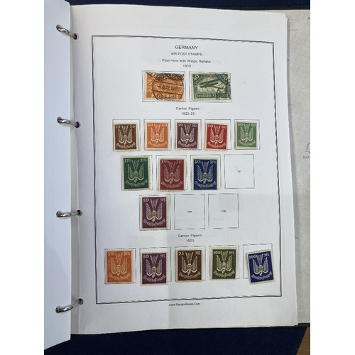 459 - STAMPS GERMANY Various Germany collections in albums, early to modern plus a stamp mount cutter !