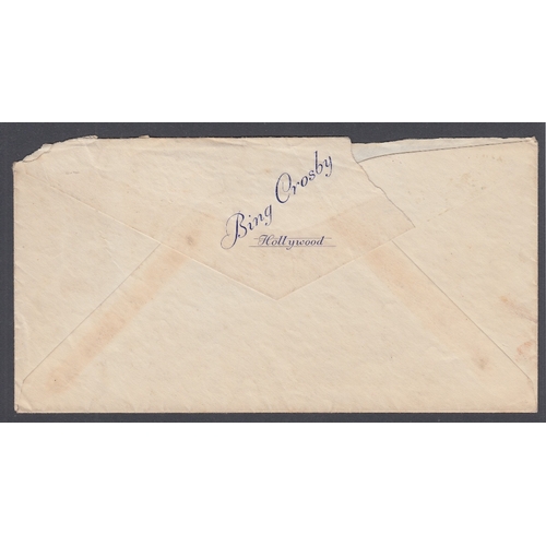 140 - AUTOGRAPH Bing Crosby signed letter dated 13th May 1948 with accompanying envelope