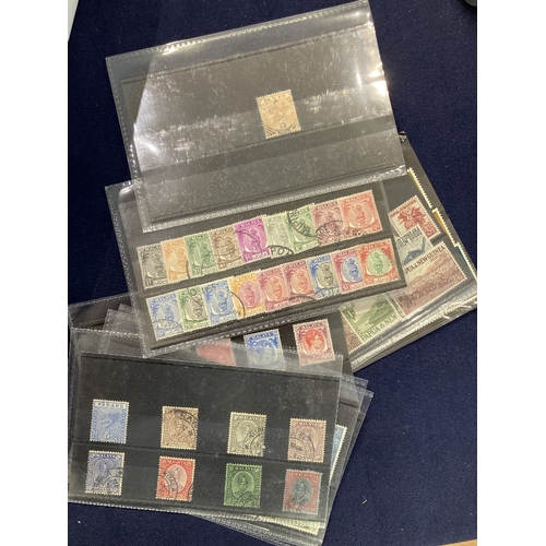 17 - STAMPS BRITISH COMMONWEALTH, shoe box full of stockcards. Ex-dealers stock with various countries, m... 