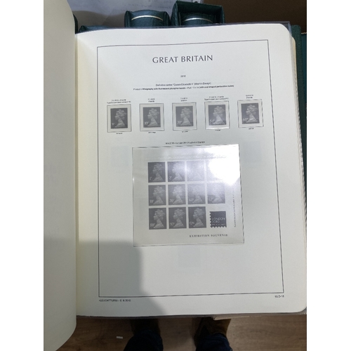 223 - STAMPS GREAT BRITAIN Five Lighthouse hinge-less printed albums for issues from 1840 to 2015, some vo... 