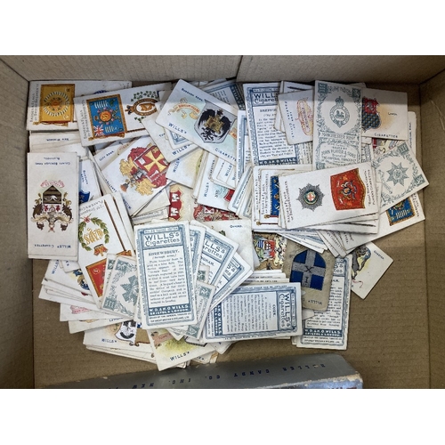 116 - CIGARETTE CARDS Box with some early cards & sets including 1903 Players 'Fishes of the World' set, 1... 