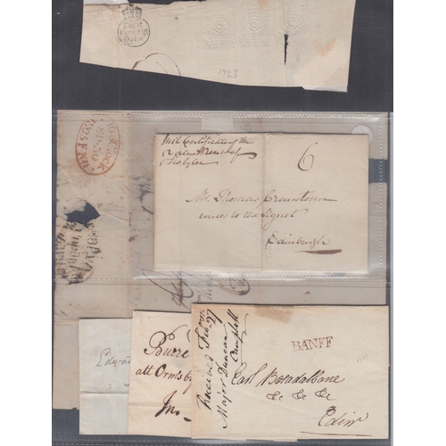 187 - STAMPS GREAT BRITAIN Large collection of QV and pre-stamp letters and envelopes, lots of interest in... 