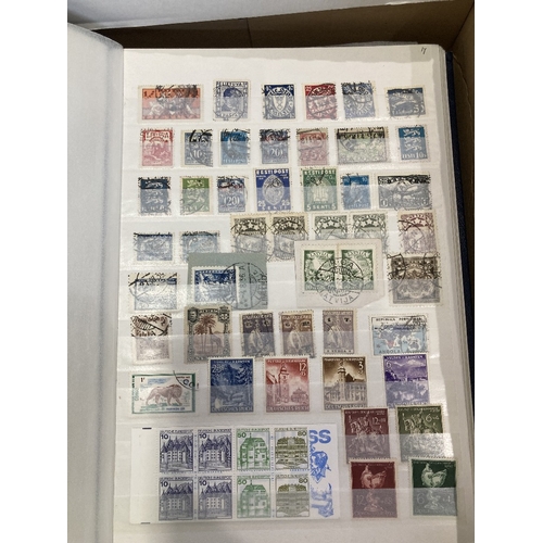 4 - STAMPS EUROPE mint and used accumulation on stock cards , pages and albums, Monaco, Germany, Belin, ... 